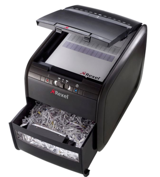 Rexel Auto+ 60X abierta